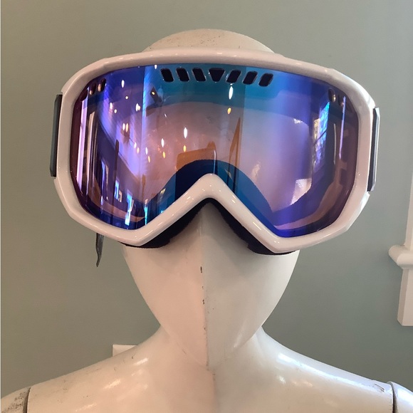 SMITH optics white ski goggles. OS. - Picture 1 of 9